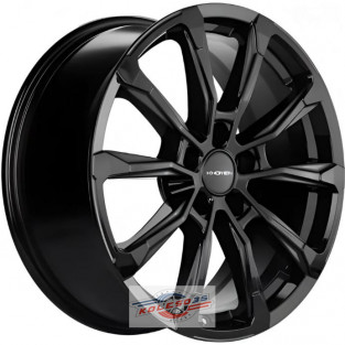Khomen KHW 1808 7.5x18 5*108 ET40 DIA54.1 Black Литой