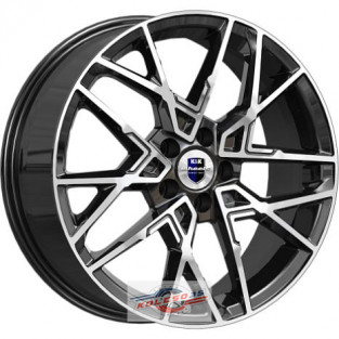 K&K Вудроф 7x18 5*108 ET38 DIA60.1 Алмаз черный Литой