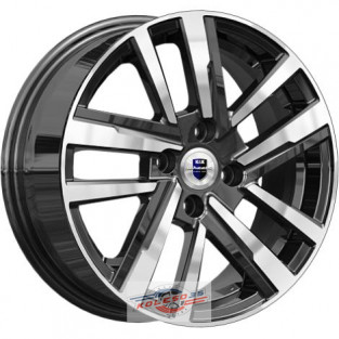 K&K Хант 6x15 4*98 ET30 DIA58.6 Алмаз черный Литой