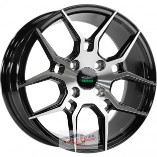 Megami MGM-29 6x14 4*100 ET35 DIA73.1 BKF Литой